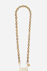 Cassy Ecaille Phone Chain